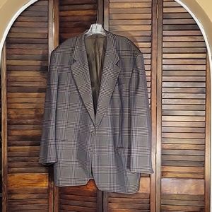 Men's Alfani Plaid Dress Jacket 49R